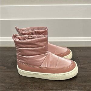 Zara metallic pink boot size 23
